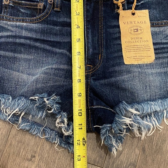 NWT American Eagle Outfitters Vintage Hi-Rise Festival Jean Shorts - Picture 8 of 9